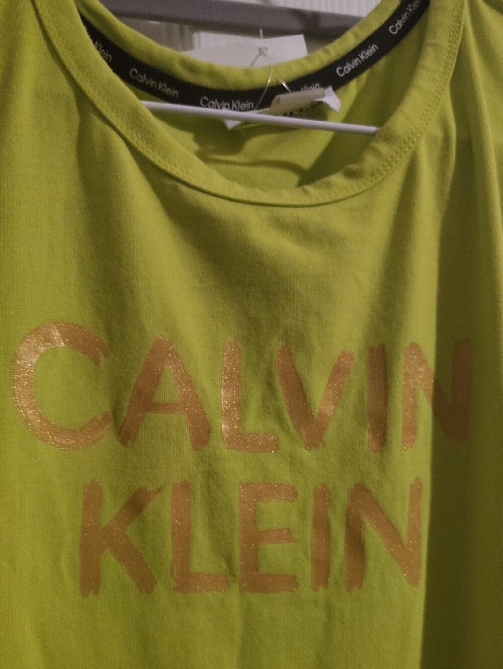 🆕Calvin Klein Lime Green Short Sleeve Dress Sz 1X